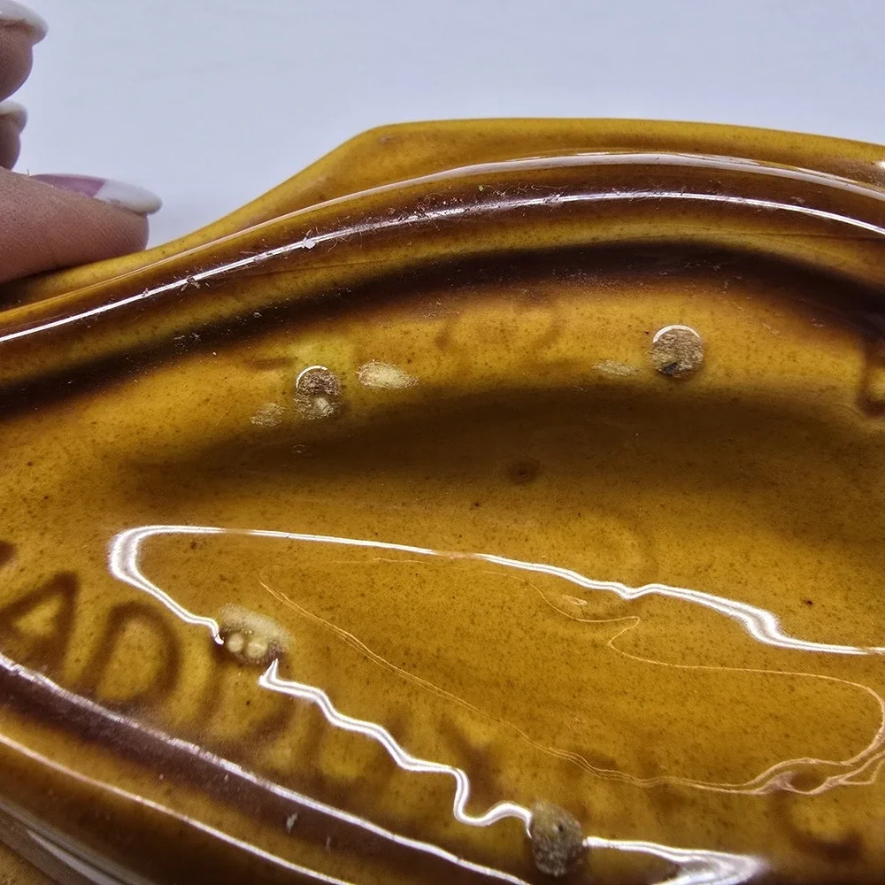 Vintage Maddux California FOO DOO Fish CeramicAshtray MCM 7132 USA 70s 80s